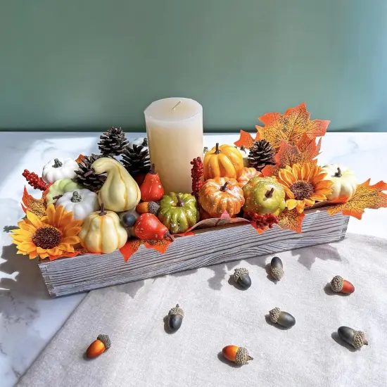 30 Pcs Assorted Rustic Harvest Table Decor {4}
