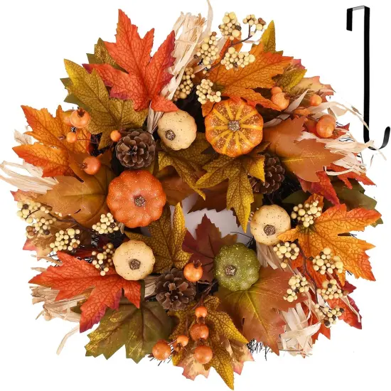 Fall Wreaths for Front Door {1}