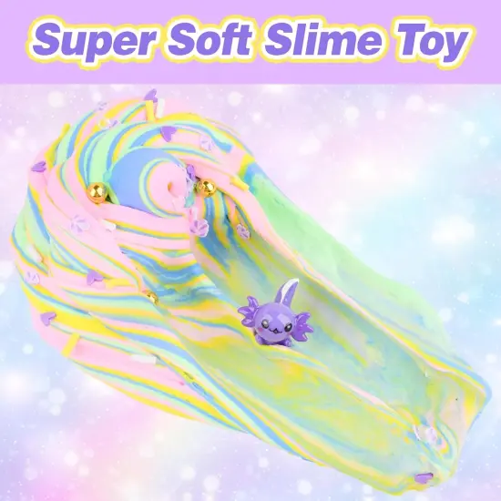 Purple Axolotl Butter Slime Kit {4}