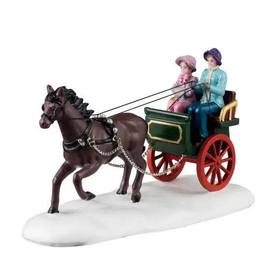 Winter Carriage Ride - Lemax {1}