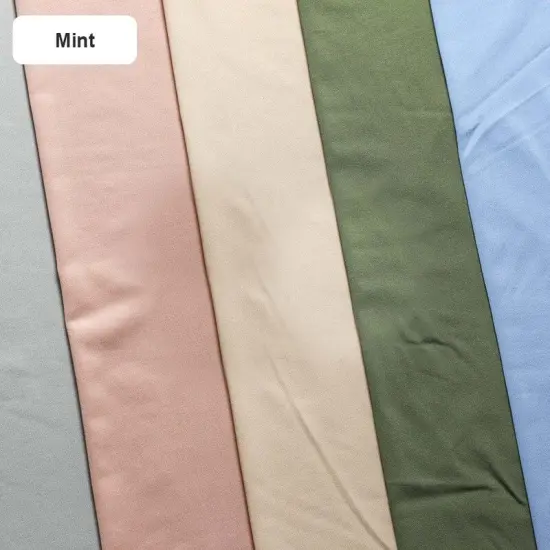 Micro Nylon 4-Way Stretch Nylon Spandex White {3}