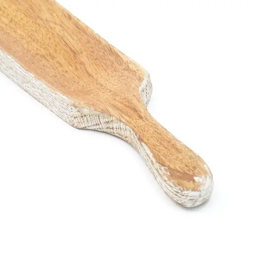 Handmade Wooden Cheese Board/Plater/Bread Board- 18" X 2.5" {4}