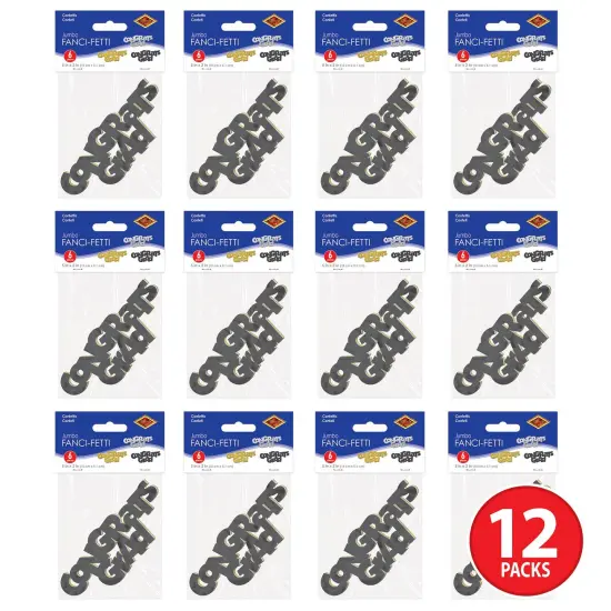 12 Pack Bulk Jumbo Congrats Grad Graduation Party Confetti {5}