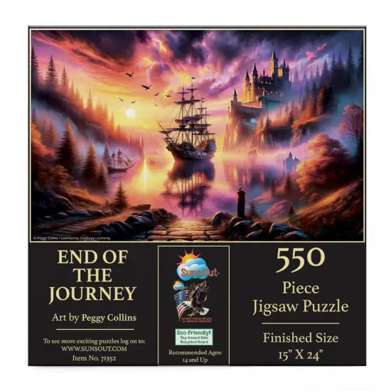 Sunsout End of Journey 550 pc Jigsaw Puzzle 71352 {4}