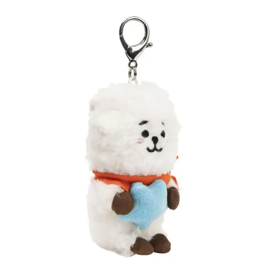 BT21 RJ 3 Inch Bumble Buddy Plush Clip {3}