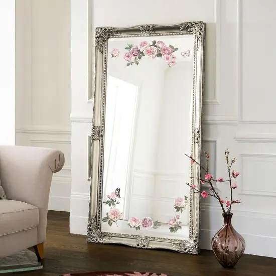 2 Large 12"x18" Sheets Decorative Vintage Stickers and Decals {2}