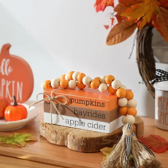 Fall Tiered Tray D&eacute;cor {4}