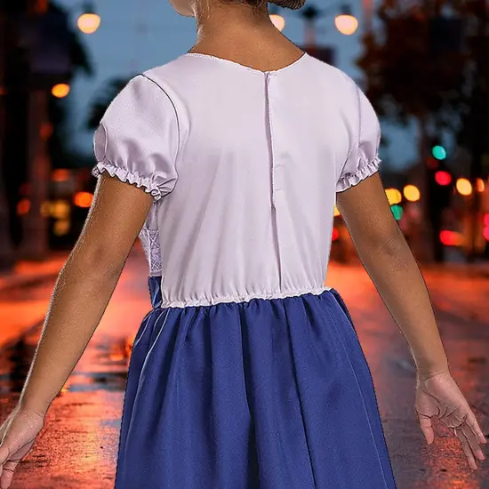 Disney Encanto Luisa Madrigal Kids Costume Classic Dress Perfect for Halloween {4}