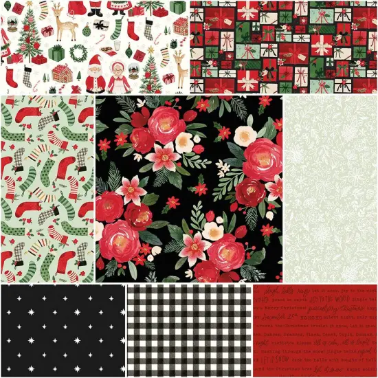 Charming Christmas Fat Quarter Bundle by Kelsey Carlson for Riley Blake (FQ-16350-24) {3}