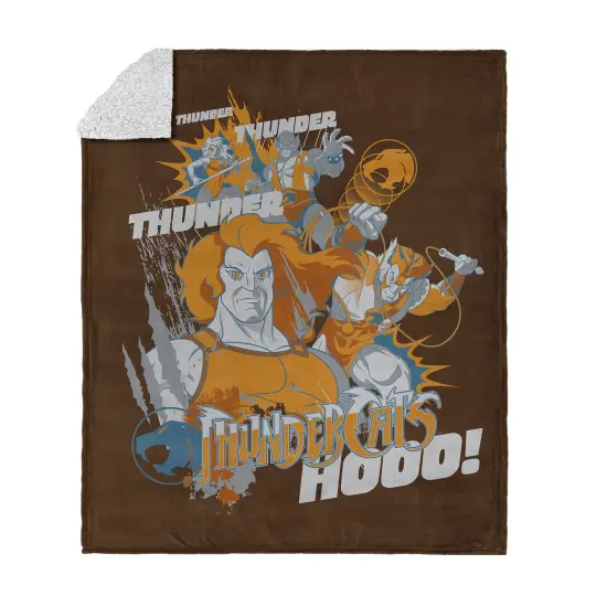 Warner Brothers Thundercats Silk Touch Sherpa Throw Blanket Justice {7}