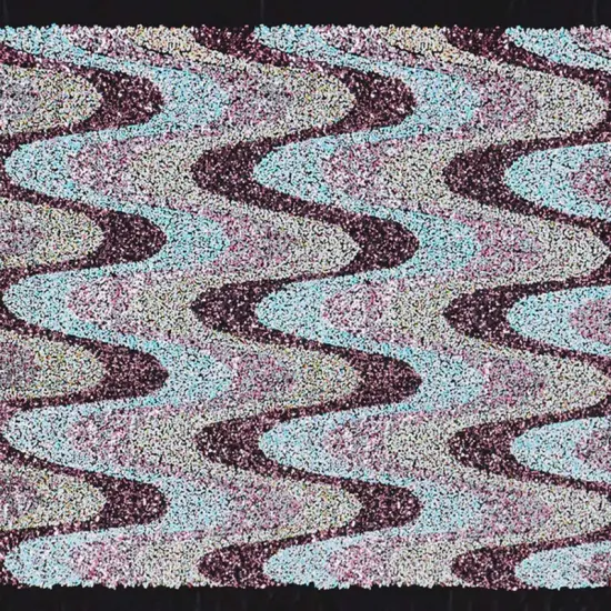 Swell Stretch Velvet Sequin Fabric {2}