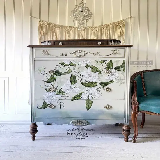 Decor Transfers&reg; - Peaceful Garden - total sheet size 24"x35", cut into 2 sheets {3}