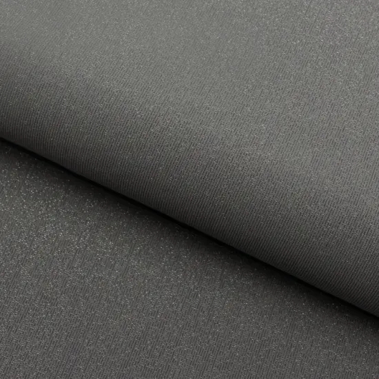 Glimmer Nylon Spandex Lurex Fabric Gray/Silver {1}