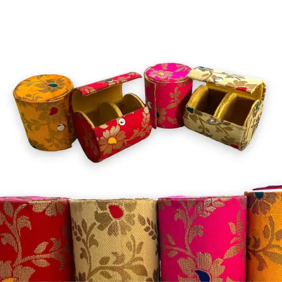 Bangle Box Organizer Bulk Assorted Bangle Jewelry Storage Boxes Beautiful Bangle Case Indian Wedding Favor Bridesmaid Gift - Travel Essential Accessories for Women {7}