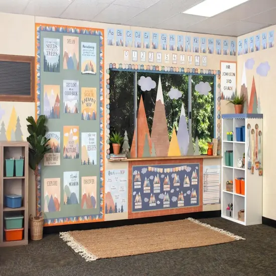 Teacher Created Resources Moving Mountains Alphabet Bulletin Board {3}