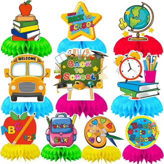 10 Pieces Back to School Decorations {1}
