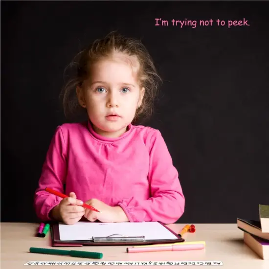 Removable Stickers - Alphabet Letters Desk Strips & Numbers Desk Strips (8 Pack) {3}