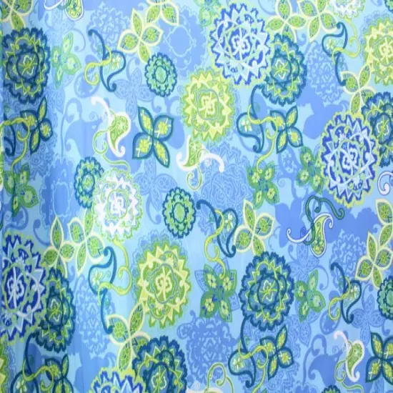 1 Yard Boho Paisley Stretch Fabric. 4-Way Spandex for Dancewear, Swim & Costumes 58/60" Wide {5}