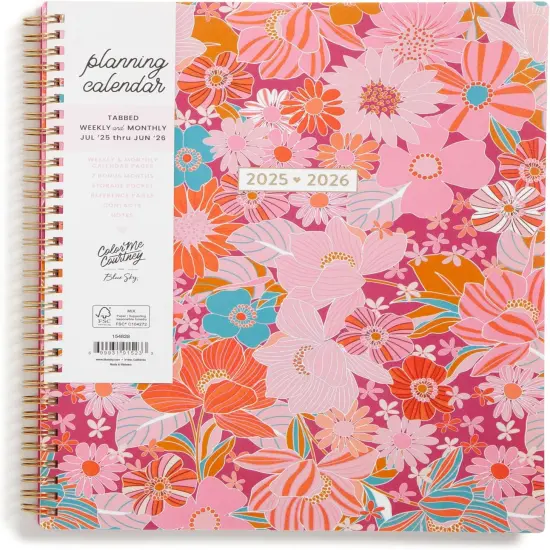 2025-2026 Academic Year Planner - 8.5" x 11" - Bloom Pink {1}