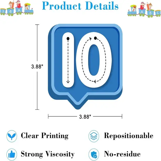 Alphabet & Number Wall Stickers {2}