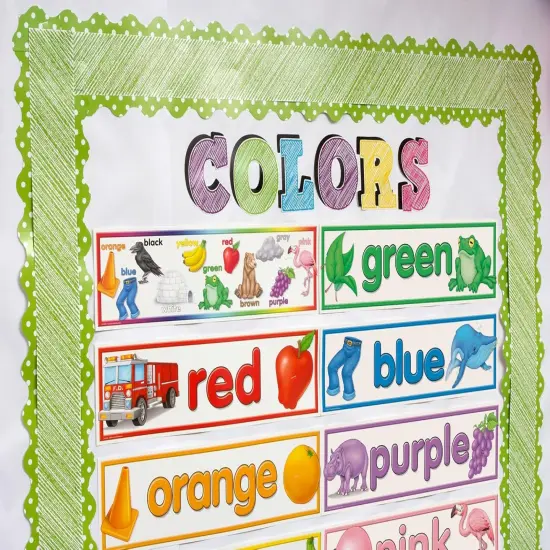 Teacher Created Resources Colors Headliners (4482),Multi Color {2}