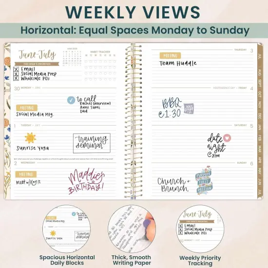 Academic Year Day Planner 2025-2026 - 8.5" x 11" - Soft Cover {3}