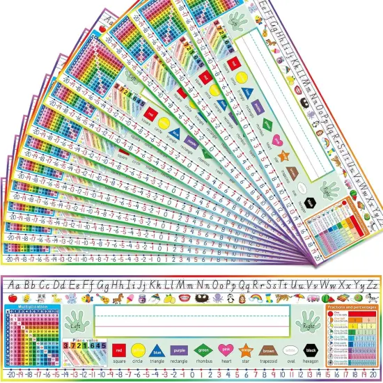 36 Pcs Classroom Nameplates Student Desk Name Tags {1}