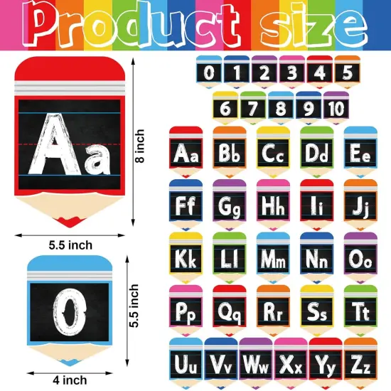 37 Pcs Alphabet Bulletin Board Set {2}