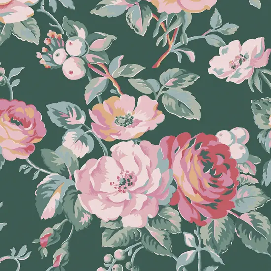 Cath Kidston Garden Rose Green {4}