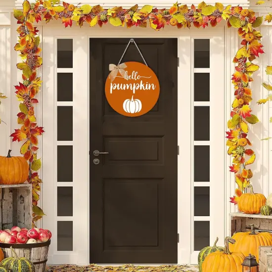 Thanksgiving Door Decorations Fall Decor(Thanksgiving) {6}