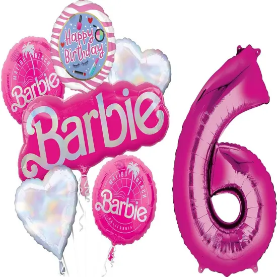 6th Birthday Party Supplies Balloon Bouquet Decoration(Multicolored) {1}