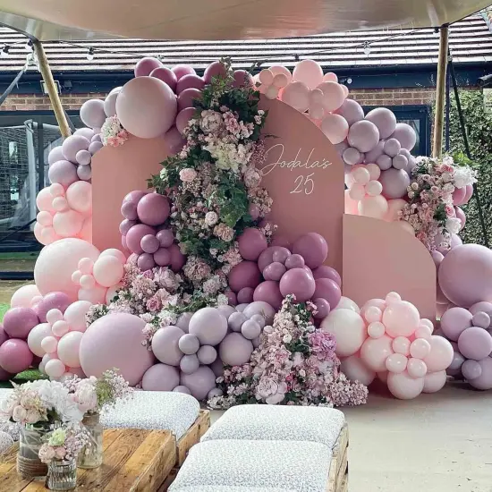 Pink Purple Balloons Set (Pink Purple) {6}