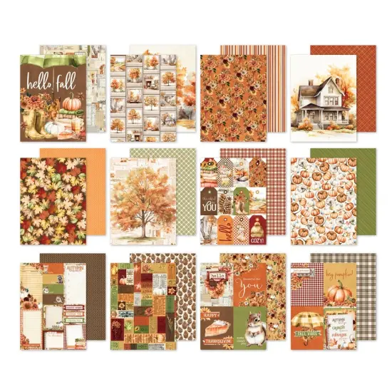 Simple Stories Double-Sided Paper Pad 6"X8" 24/Pkg-Simple Vintage Autumn Breeze {2}