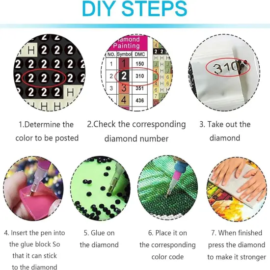 Wolf Diamond Painting Art Kits for Adults Animal Diamond Art Kits DIY 5D Diamond Art Kits for Beginners Full Drill Diamond Painting Kits for Gift Home Wall Decor {4}