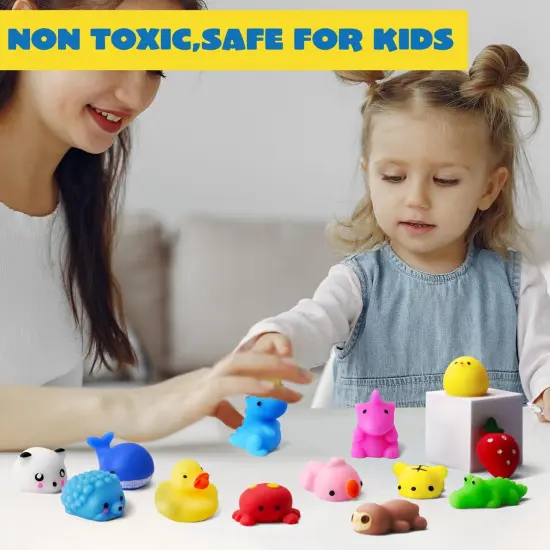 Random 25 Pack Mini Squishy Mochi {5}