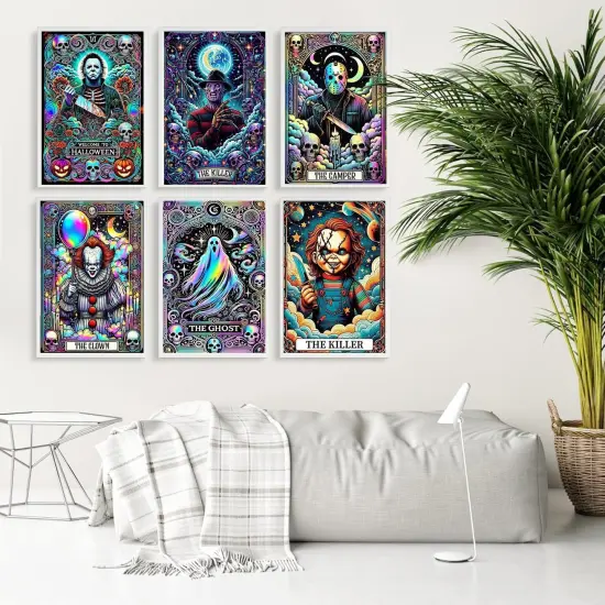 6 Pack Halloween Diamond Art Kits {3}