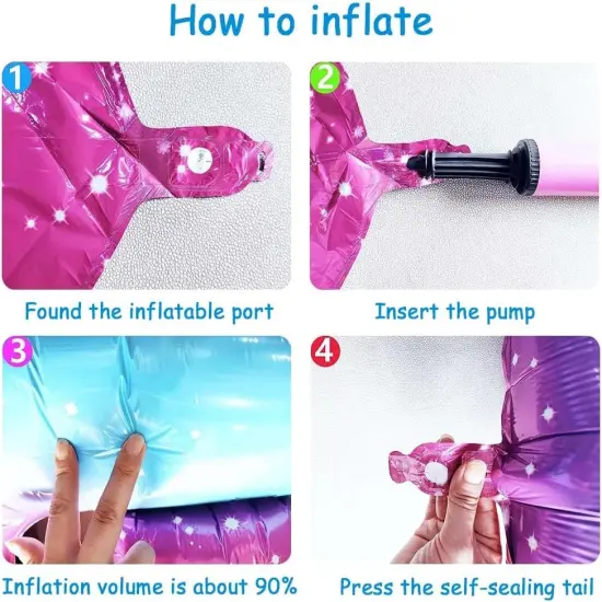 5 Pcs Happy Birthday Foil Balloon Set {3}