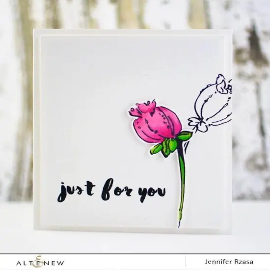 Painted Greetings Stamp Set {6}