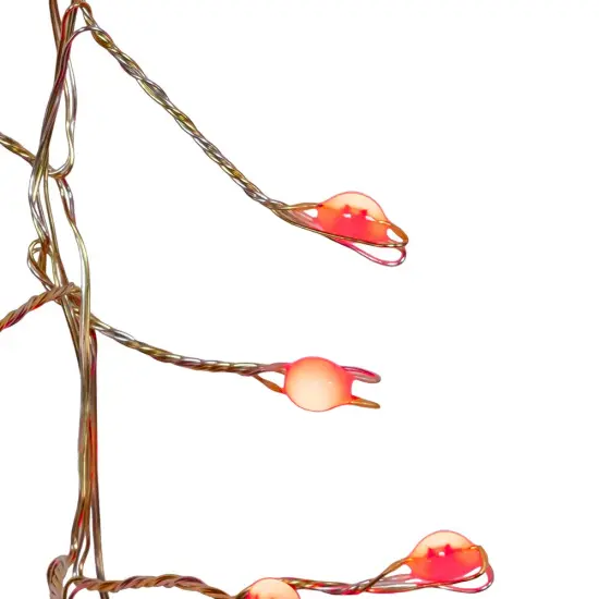 Kurt Adler 8-Foot 240-Light Fairy RGB LED Silver Wire Cluster Garland {2}