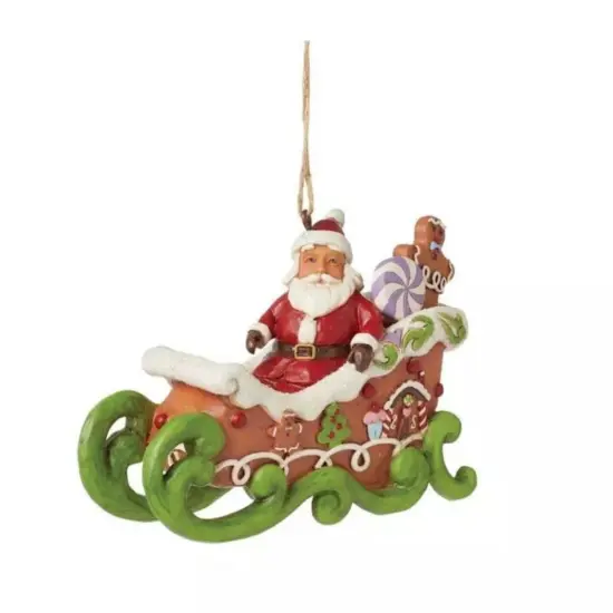 Kitcheniva Gingerbread Christmas Santa Ornament Tree Decor {1}