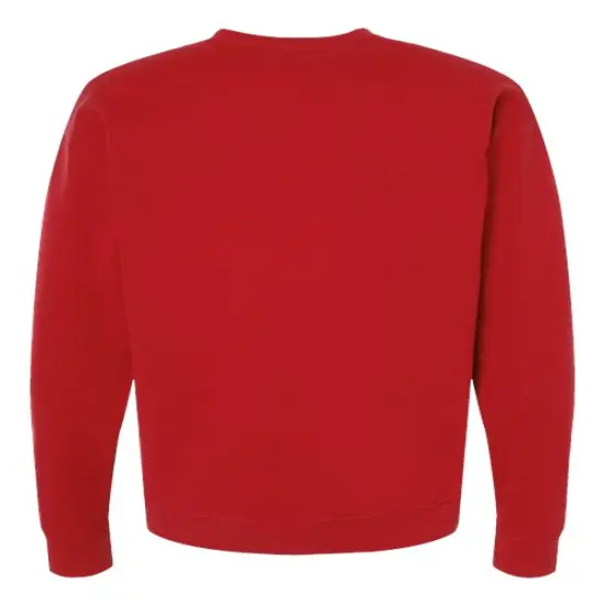 Tultex&reg; Fleece Crewneck Sweatshirt Red {2}
