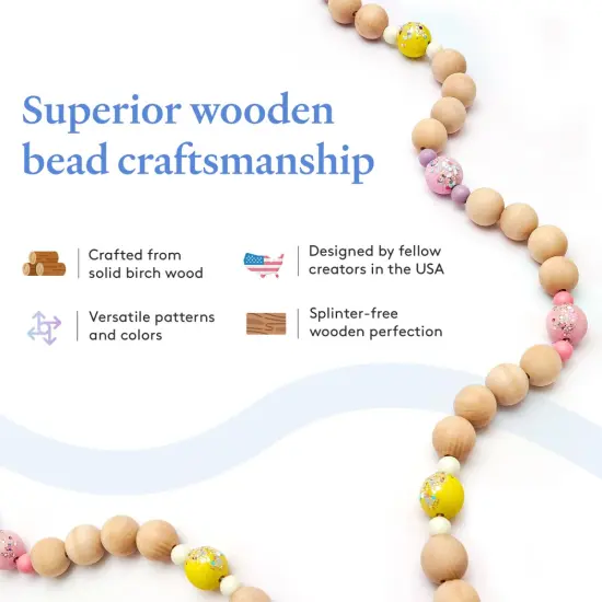 Unfinished Wooden Ball Beads, Multiple Sizes | Woodpeckers {3}