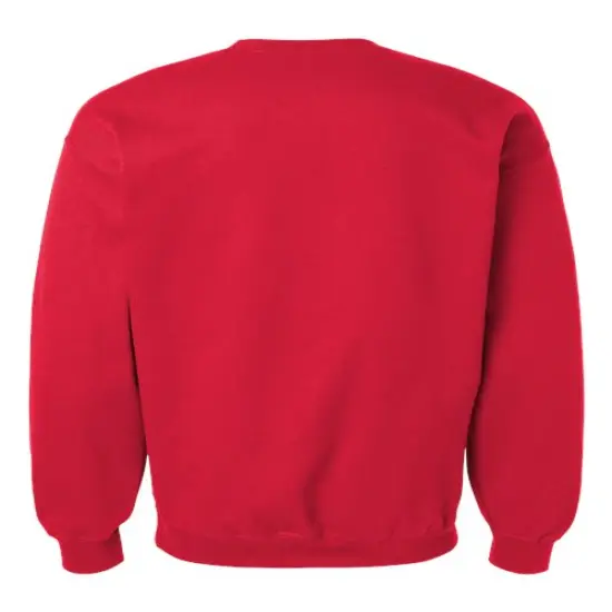 Gildan&reg; Midweight Crewneck Sweatshirt Red {2}