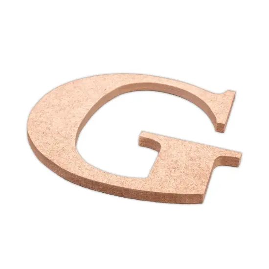 Little Birdie MDF Alphabets Upper Case 4" 1/Pkg-G {3}