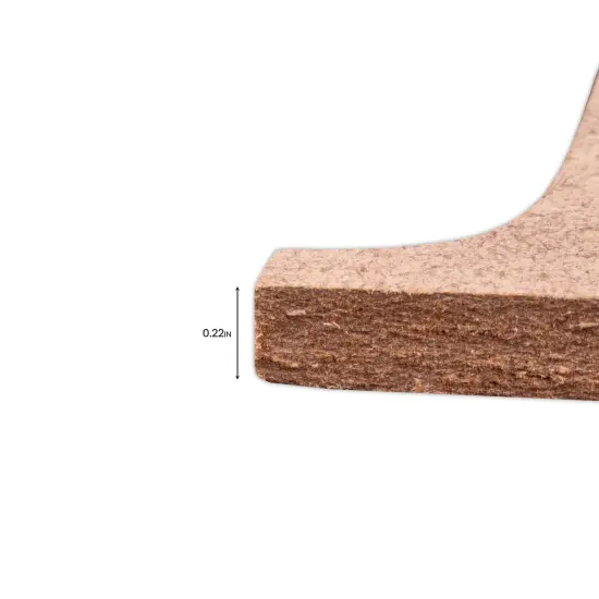 Little Birdie MDF Alphabets Upper Case 4" 1/Pkg-L {5}