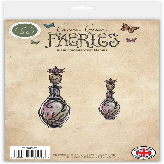 Craft Consortium Faeries Photopolymer Stamp Set-Potions {1}