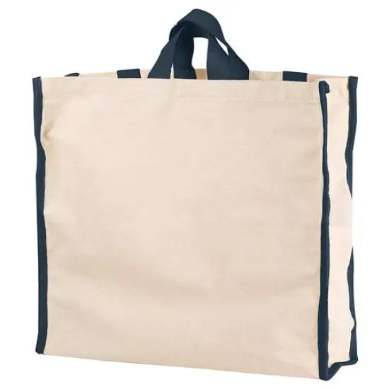 BAGedge&reg; Heavy-Duty Canvas Conference Duffel Bag Adjustable Straps & Velcro Tabs 12 oz. Cotton {5}