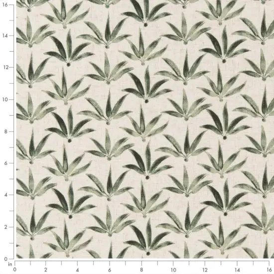 Upholstery Fabric - Green Leaves Upholstery Fabric 54 Inches" {4}