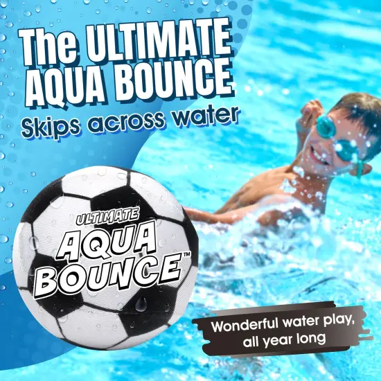 Ultimate Larger 3” Size Skip Balls (Soccer) Beach Pool Toys for Kids Ages 3-14 Years Old Boys Girls Summer Gifts for Teens Family Fun Water Games Adult Men Women Best Birthday Present {2}