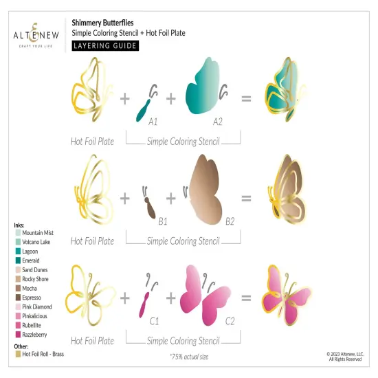 Shimmery Butterflies {4}